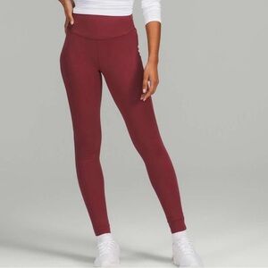 Lululemon Leggings High Rise Nulux Women's size 8